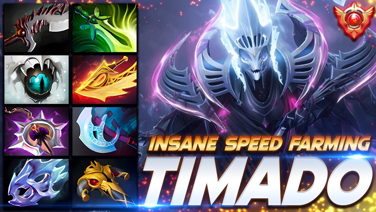 TIMADO SPECTRE - INSANE SPEED FARMING - Dota 2 Pro Gameplay [Watch & Learn]