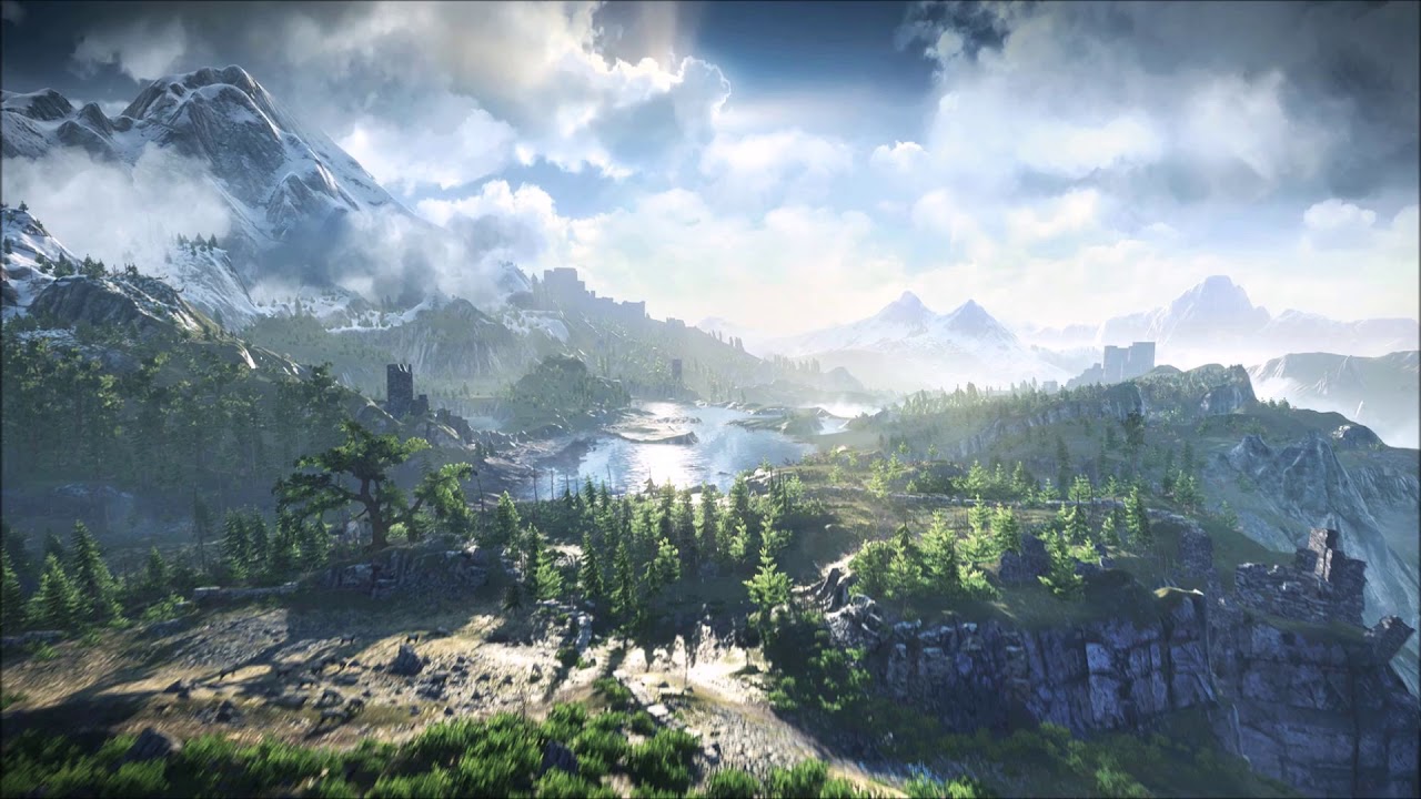 The Witcher 3: Ard Skellig Combat 01 extended (20 min)