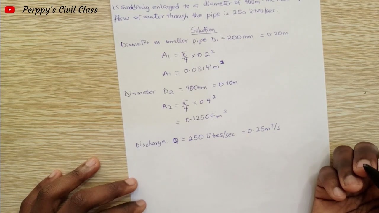 Fluid Mechanics - Flow Through Pipes