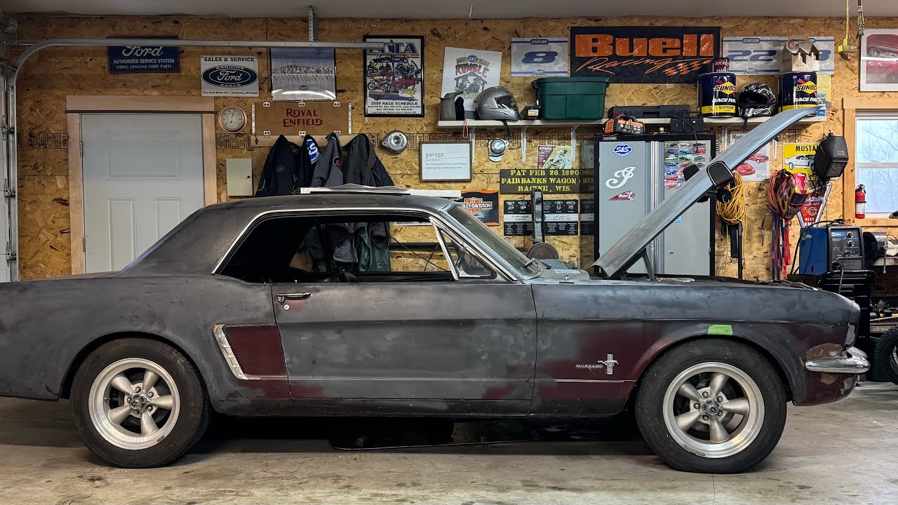 Knocked out a couple quick projects on the 65 Mustang. Mirrors and heater box updates