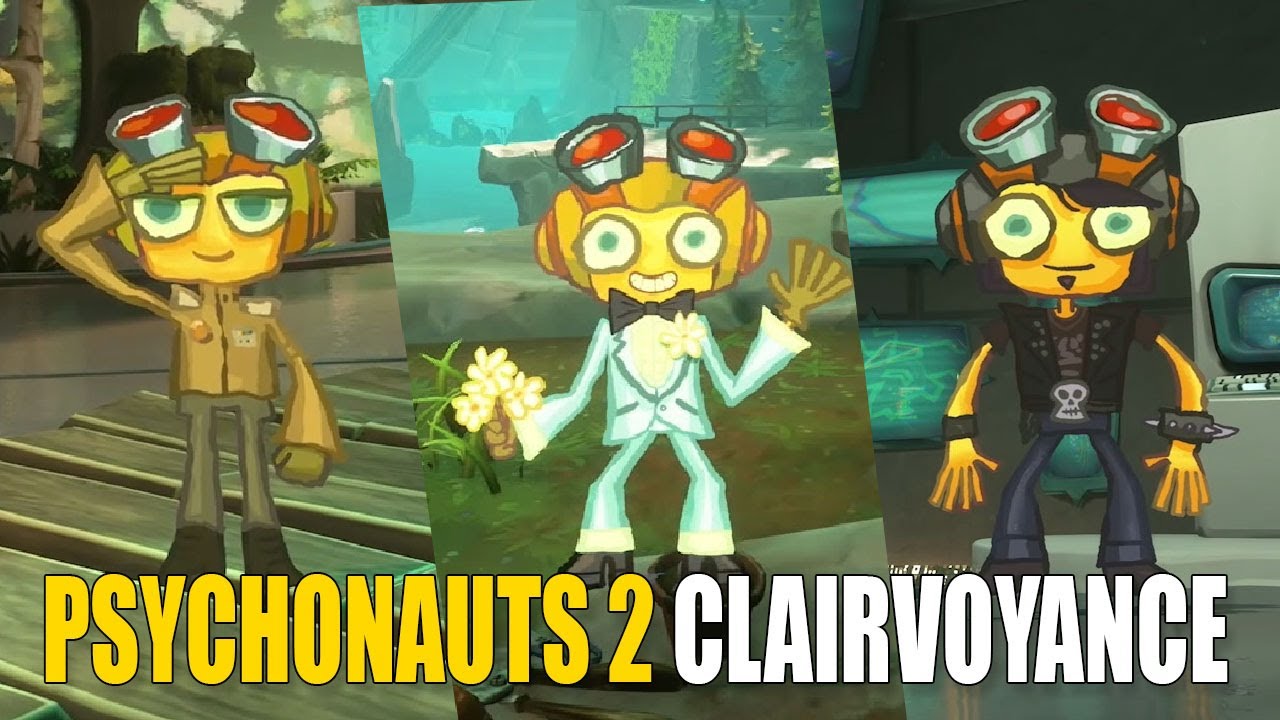Psychonauts 2: Raz in the eyes of others | Clairvoyance easter eggs (SPOILERS)