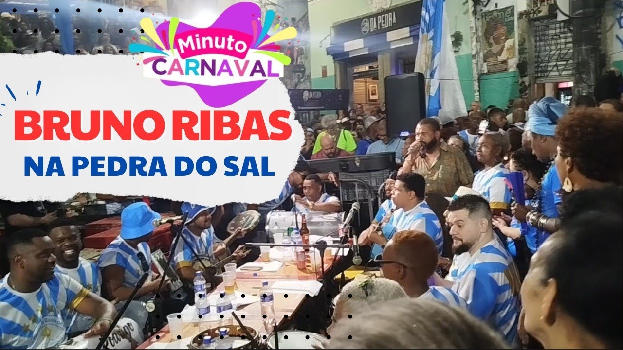 Bruno Ribas agita o público na Pedra do Sal!