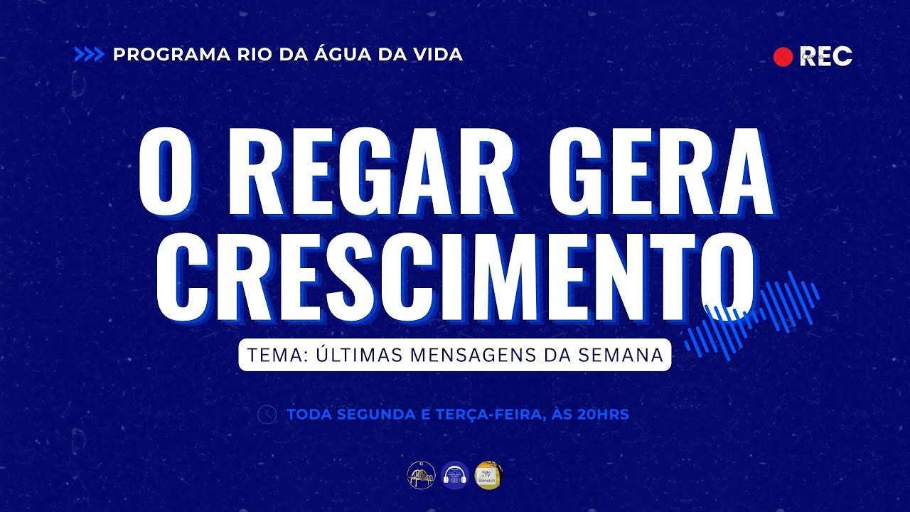 Programa Rio da Água da Vida  - O Regar Gera Crescimento -  22.04.2025