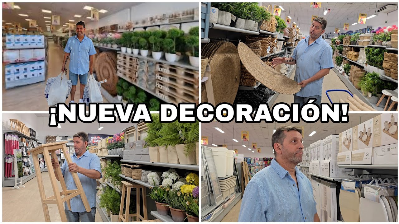 Buscando nueva decoración para nuestro salón + Tour por MGI