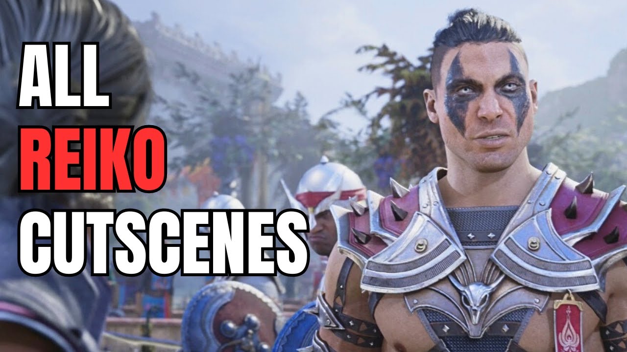 ALL REIKO Cutscenes in MK1 | Derek Phillips