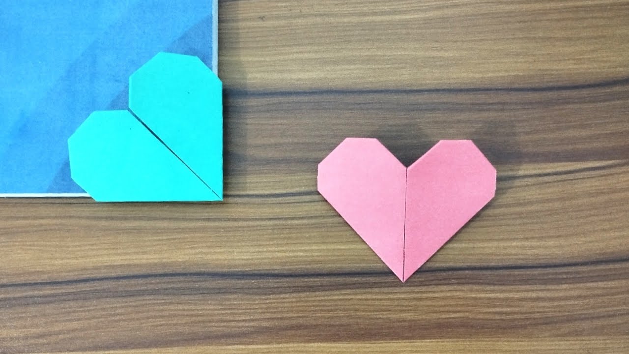 Heart Shape Bookmaker || How to make a Heart shape Paper Bookmark