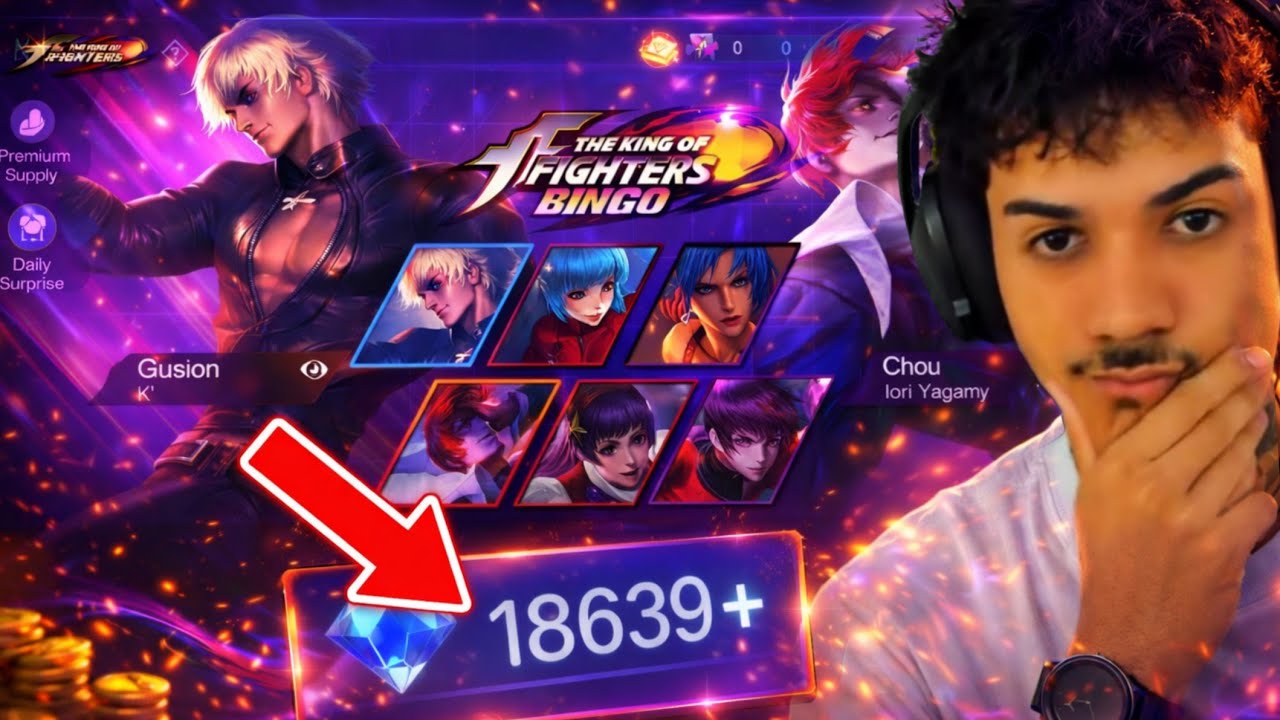 ZERANDO O EVENTO KOF NO MOBILE LEGENDS !!!