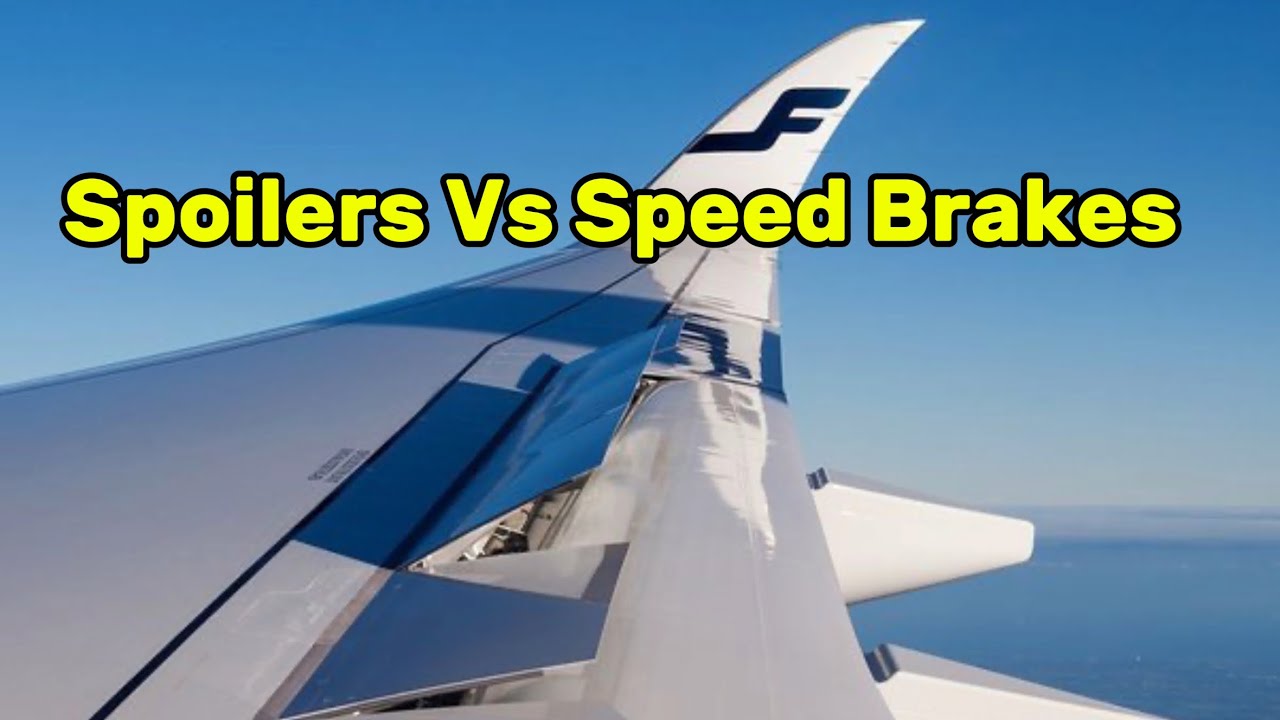 Speed Brakes vs Spoilers: What's the Difference?