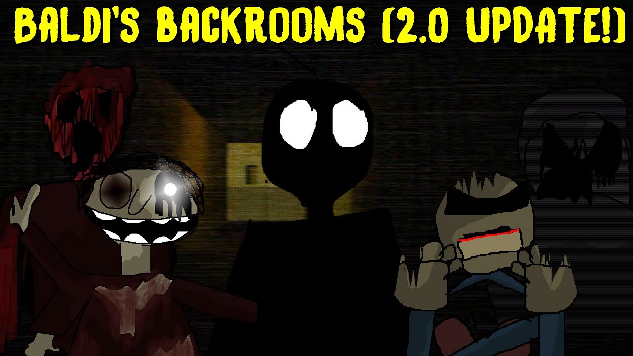 Baldi's Basics: No-clipping out of reality (Baldi's backrooms) 2.0 UPDATE! - Baldi's Basics Mod