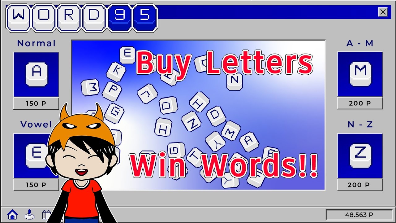 [Fresh Meat] Play the Game Word by Word.. Letter by Letter!! - Word95 (EN/ID)