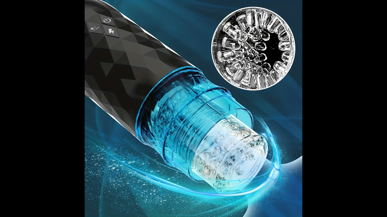 Automatic Male Masturbator 5 Rotating & 7 Vibrating Modes, Thrusting Masturbator Cup