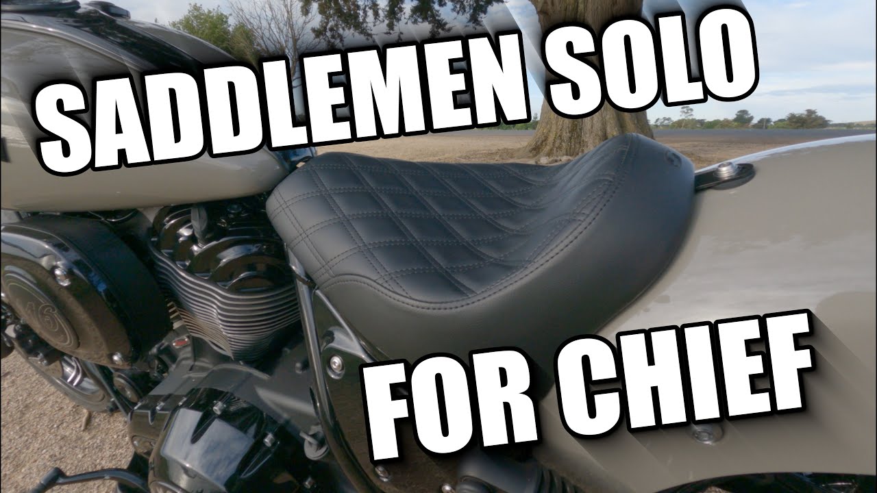 Saddlemen Renegade Solo Seat for Indian Chief - First Ride Review