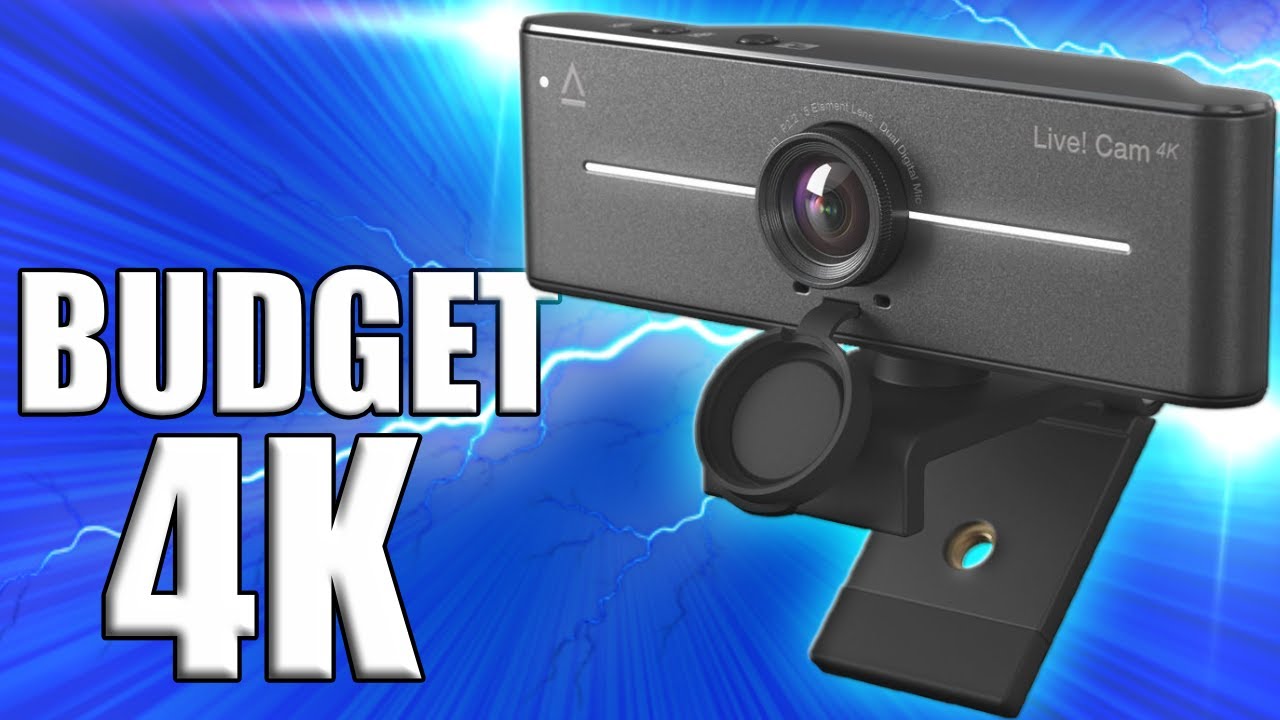 Creative Live! Cam 4K Webcam Review | Is this an improvement over previous models?
