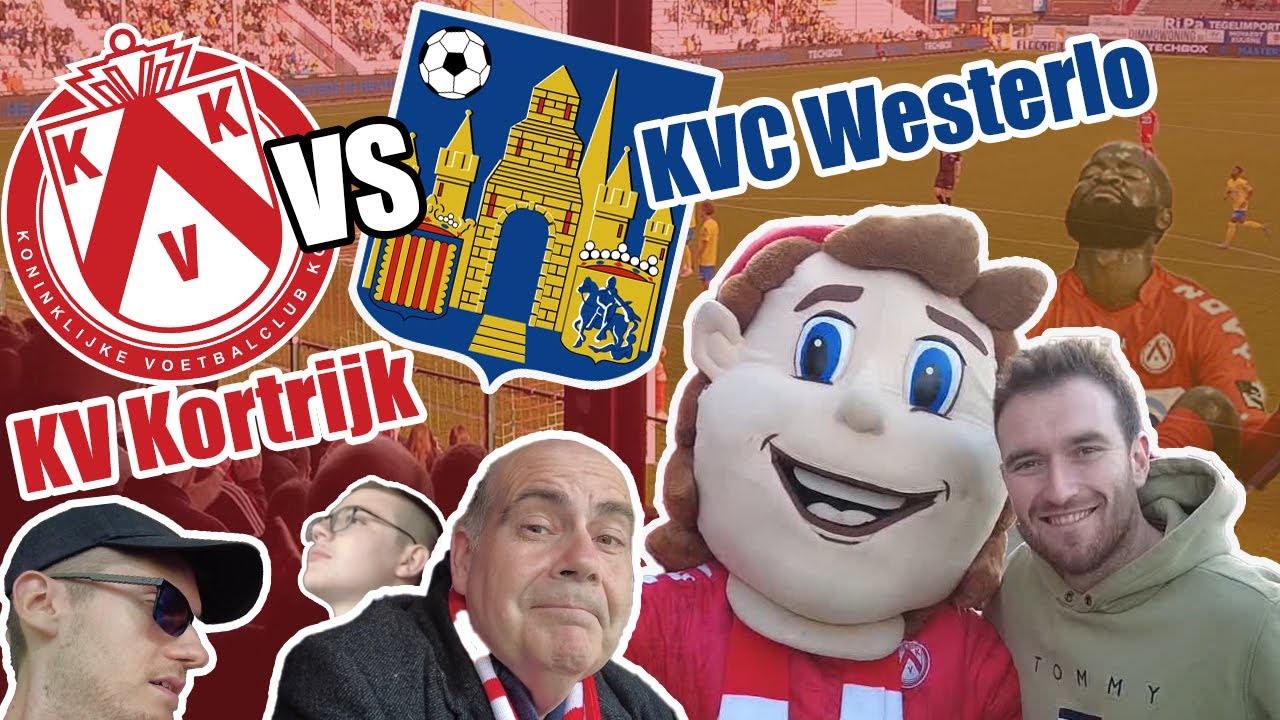 🇧🇪 KV KORTRIJK - KVC Westerlo, la DEFAITE de Trop pour les Supporters | VLOG n°1