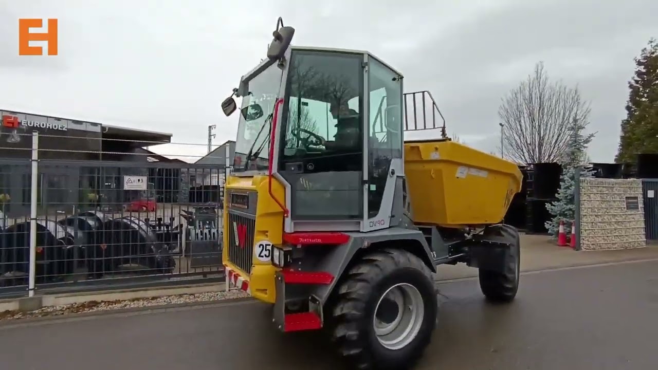 Dumper Wacker Neuson DV90 Dual View, 2 Fahrstufen, Rückfahrkamera, Klima, Heizung, Nutzlast von 9 t