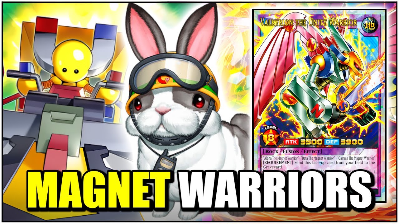Magnet Warriors Rescue Rabbit Deck Profile! Yu-Gi-Oh Rush Duel! EDOPRO
