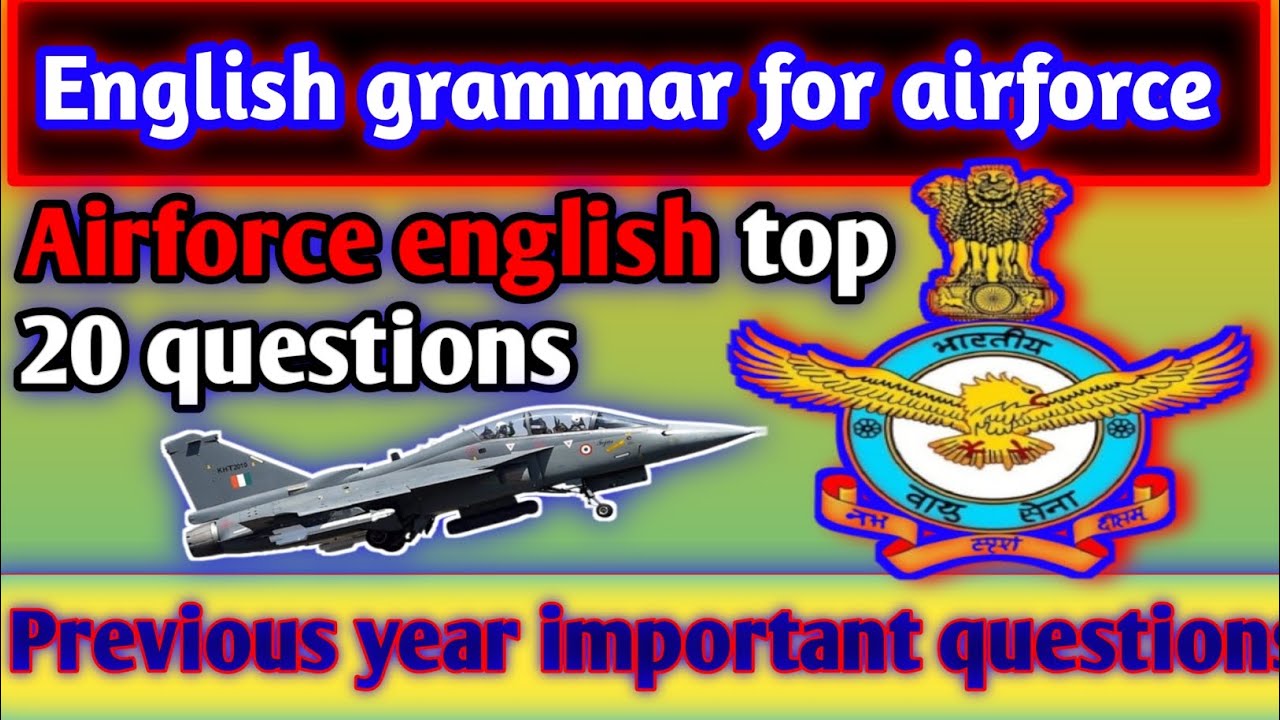 Airforce exam 2026 ।। english grammar important Pyq।। Important questions english grammar 