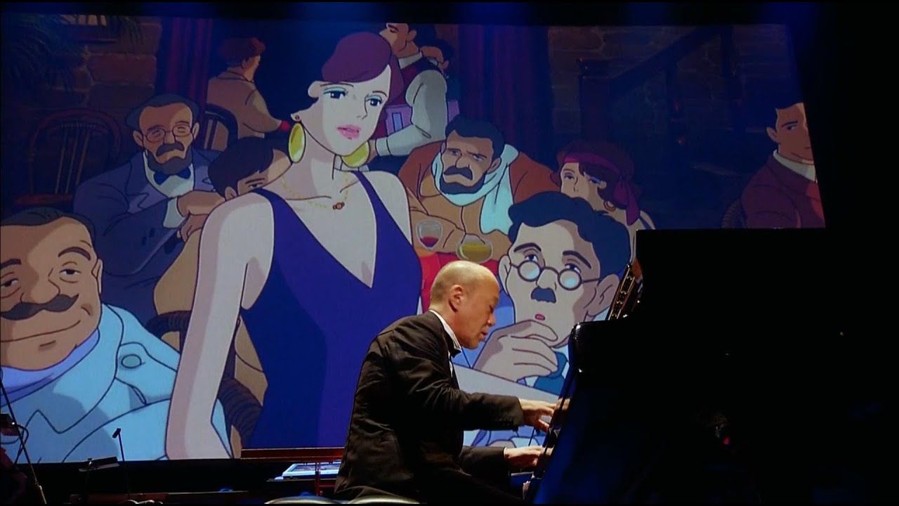 [HD] Porco Rosso Theme Live - Joe Hisaishi in Budokan Studio Ghibli 25 Years
