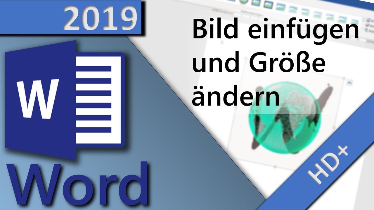 Bild in Word einf&uuml;gen in 3 MINUTEN (HD 2019)