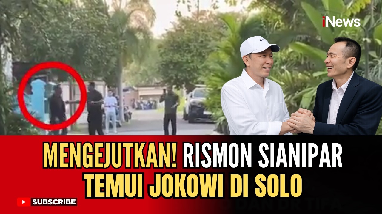 HEBOH! Setelah Ajukan Restorative Justice, Rismon Sianipar Temui Jokowi di Solo | iNews Terkini