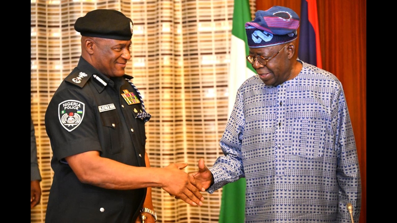 Tinubu to acting IGP Disu: Lead firmly but fairly, restore public confidence in the police