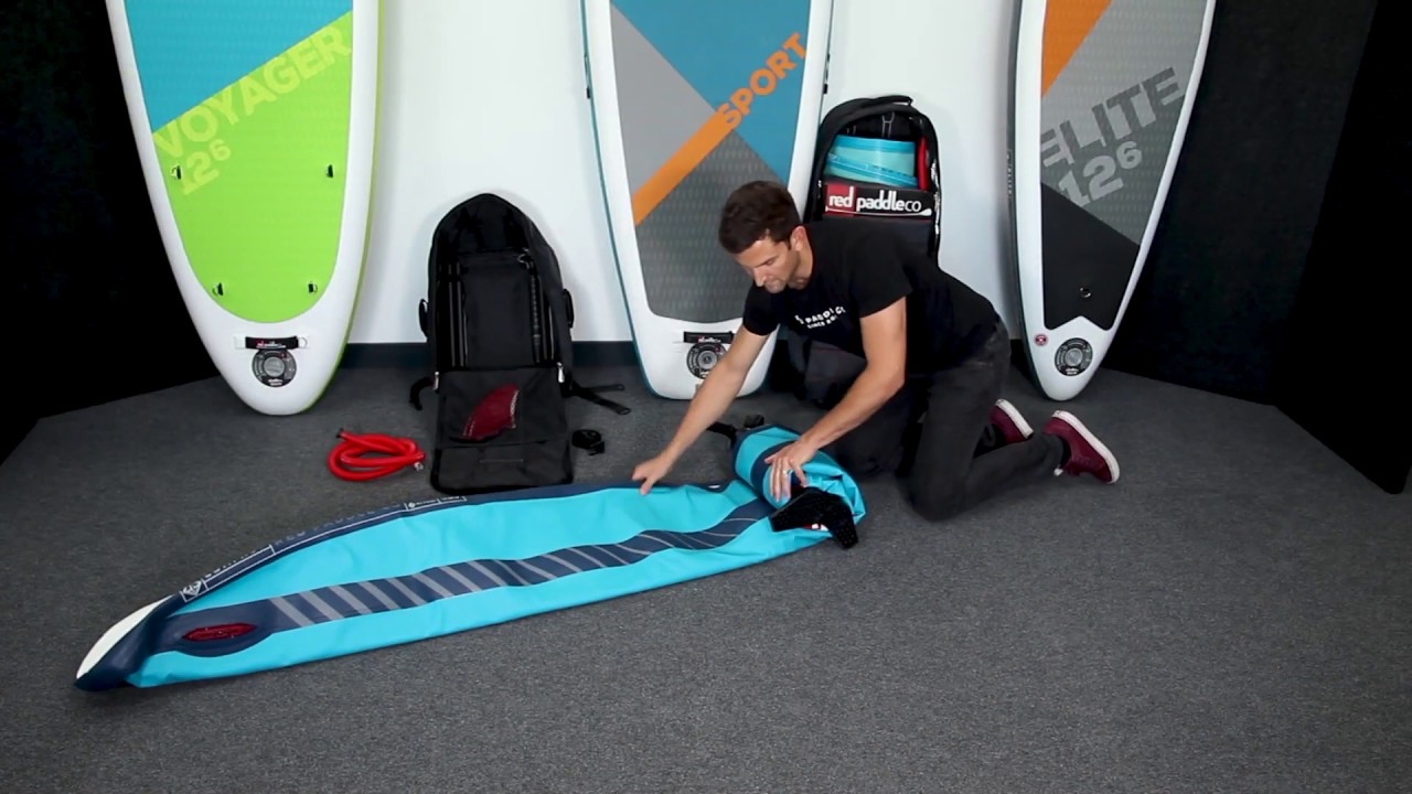 Packing up the Red Paddle Co Compact 9'6