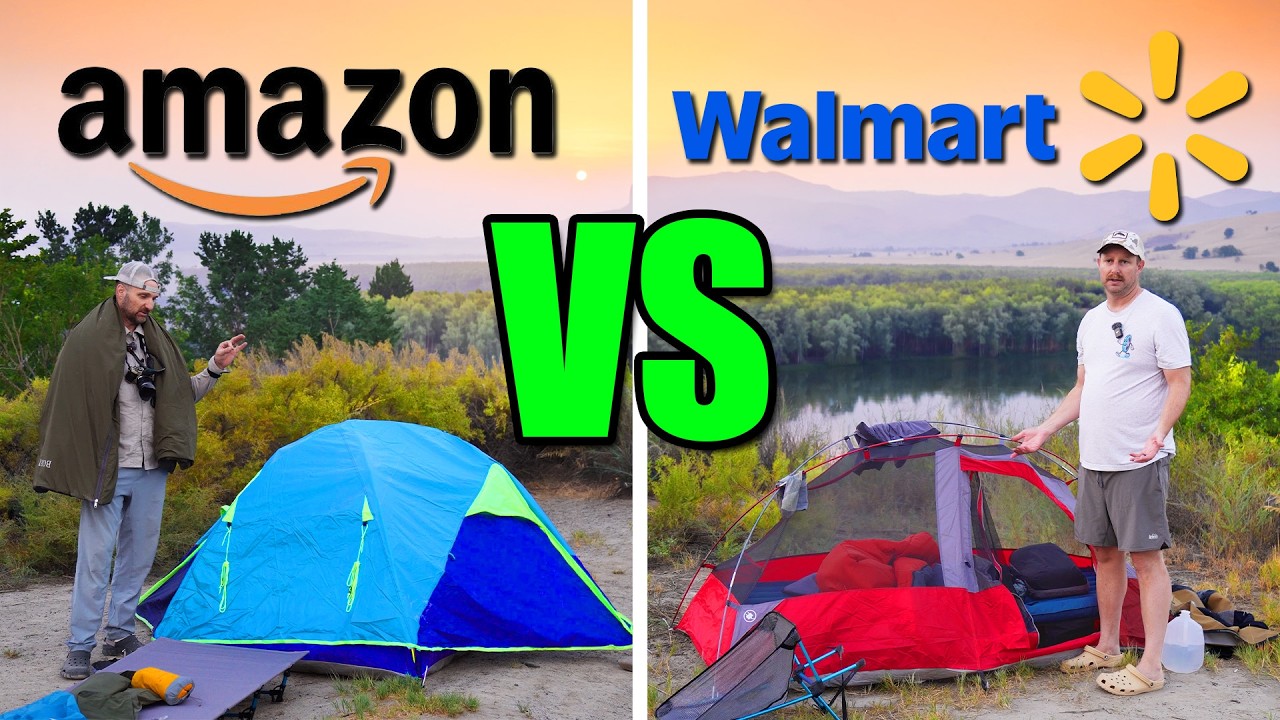 Товары для кемпинга с Amazon против Walmart: что действительно стоит купить?