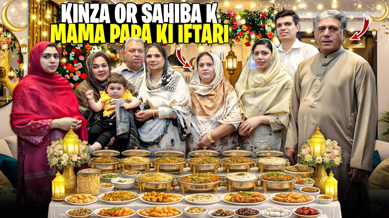 Kis Khushi Me Sb Ka Mou Metha Kia | Sahiba Kinza Ne Apne Parents K Liye Kitni Special Dishes Banai