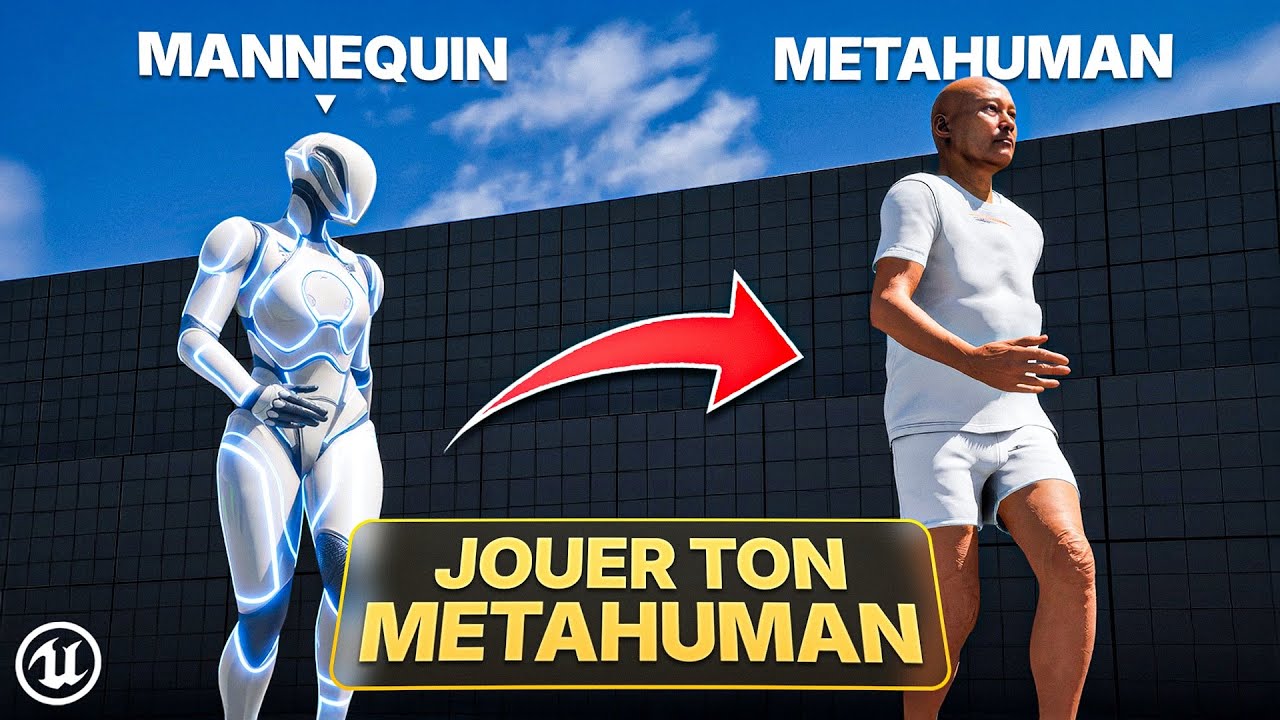 Comment animer un Metahuman et l’utiliser dans ton jeux ?