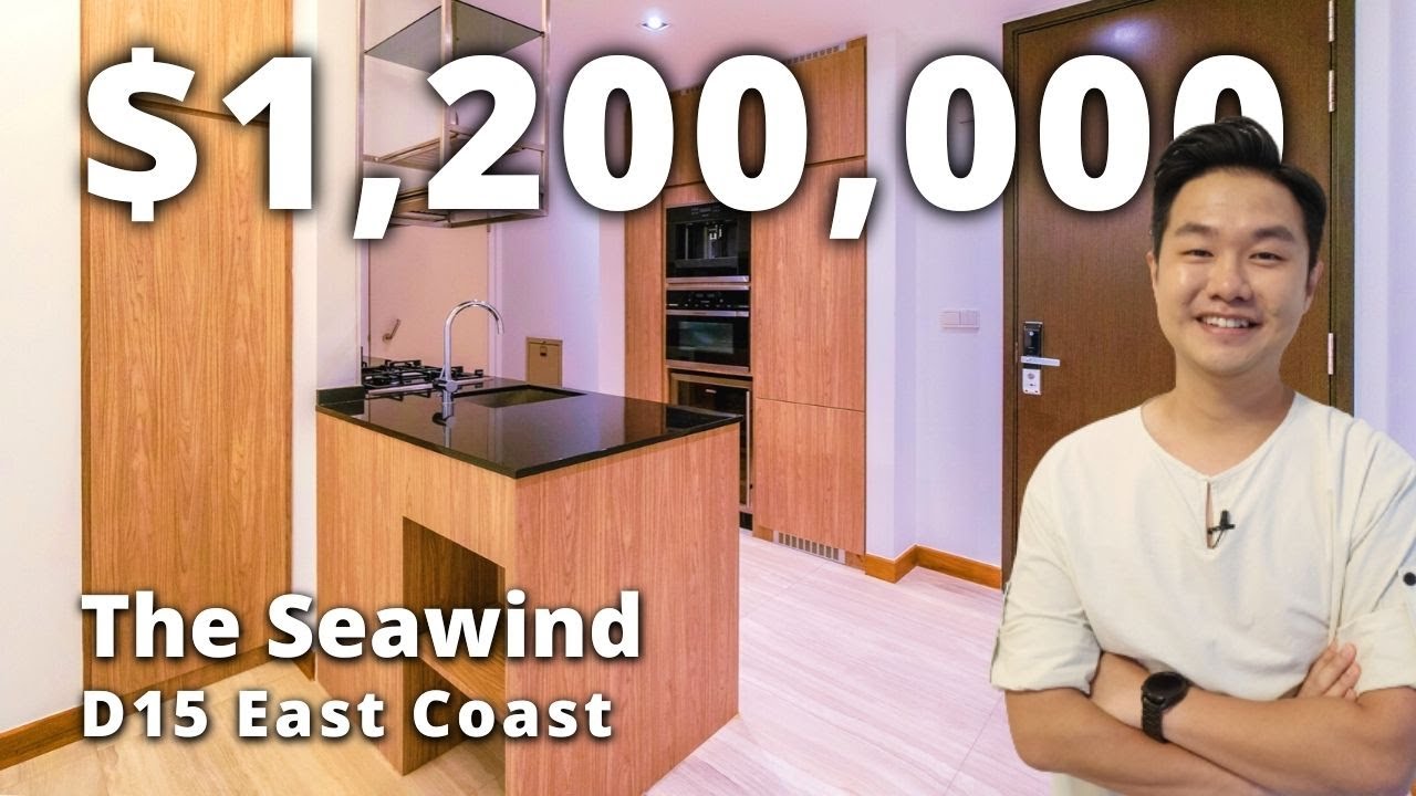 Freehold 1-Bed Investment Condo at The Seawind ($1.2M) D15 East Coast | Singapore Home Tour Ep.130