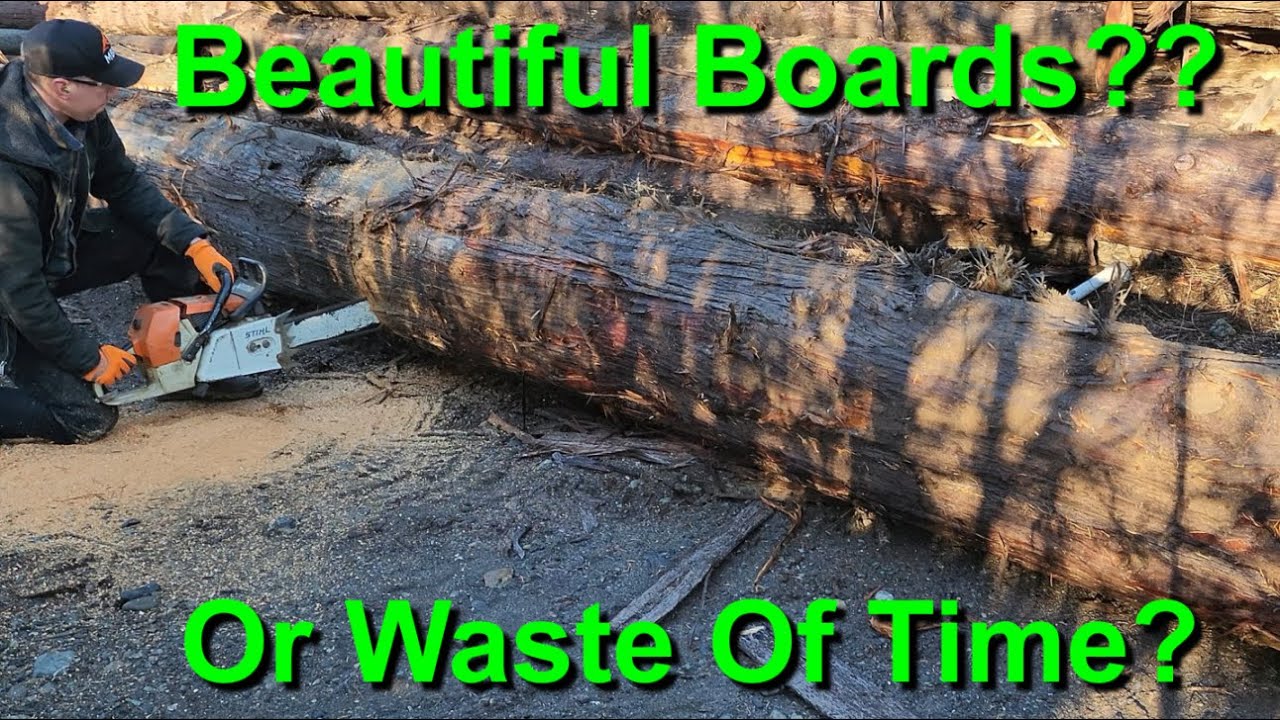 Cedar Decking On The Sawmill!