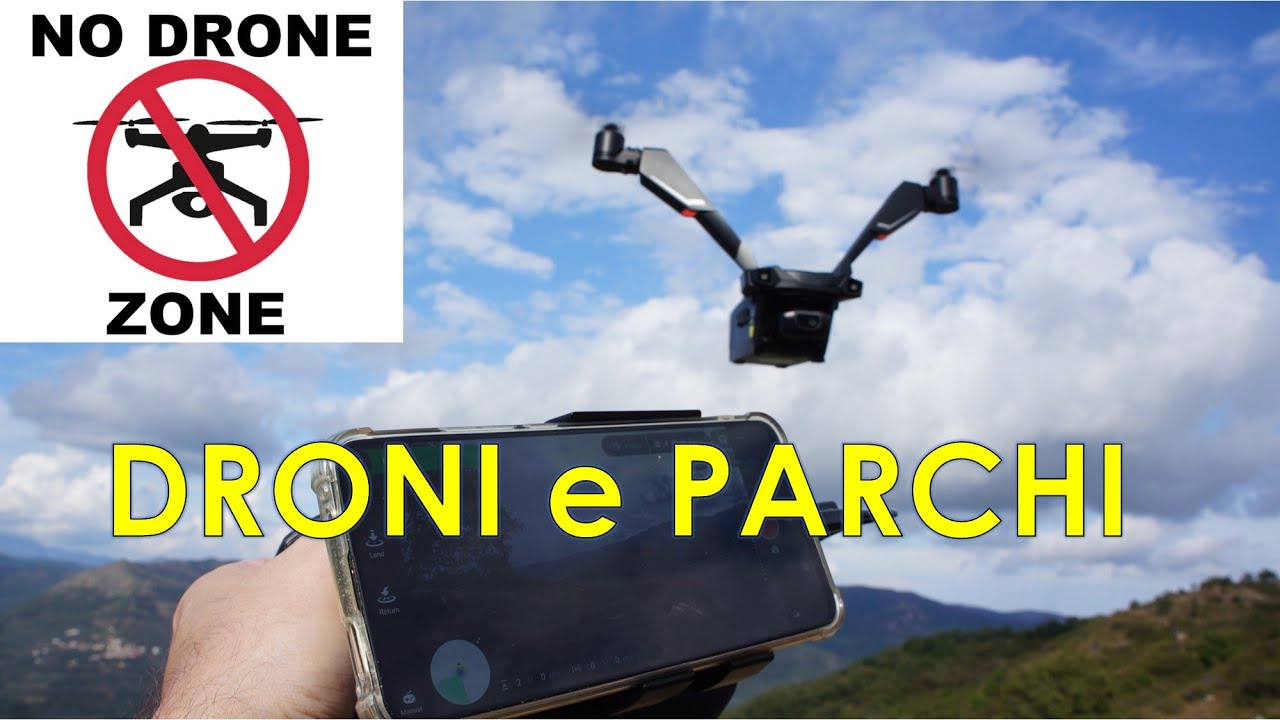 DRONI e PARCHI NATURALI: la REALTA' POTREBBE NON PIACERVI, o FORSE SI