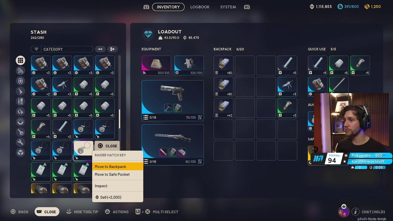 🔴 LOOT KING - Looting Every Keycard Room