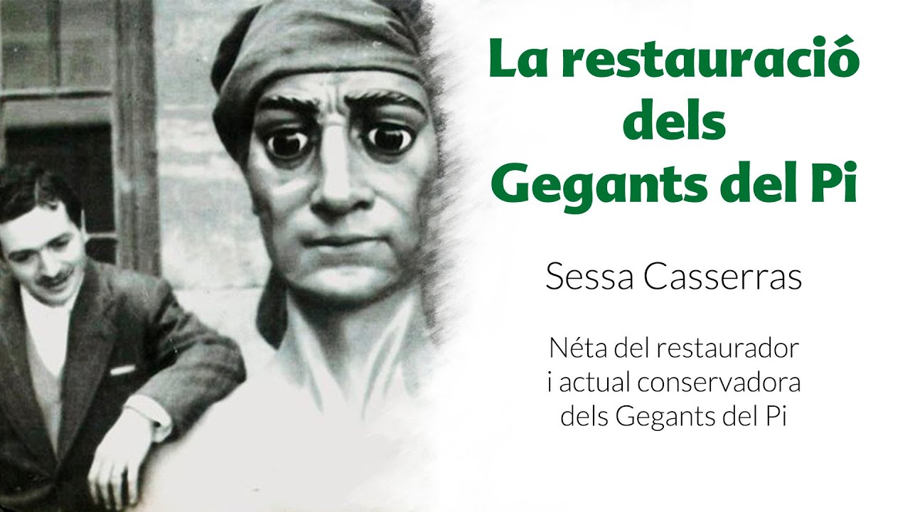 La restauració dels Gegants del Pi per Sessa Casserras - #Pi60