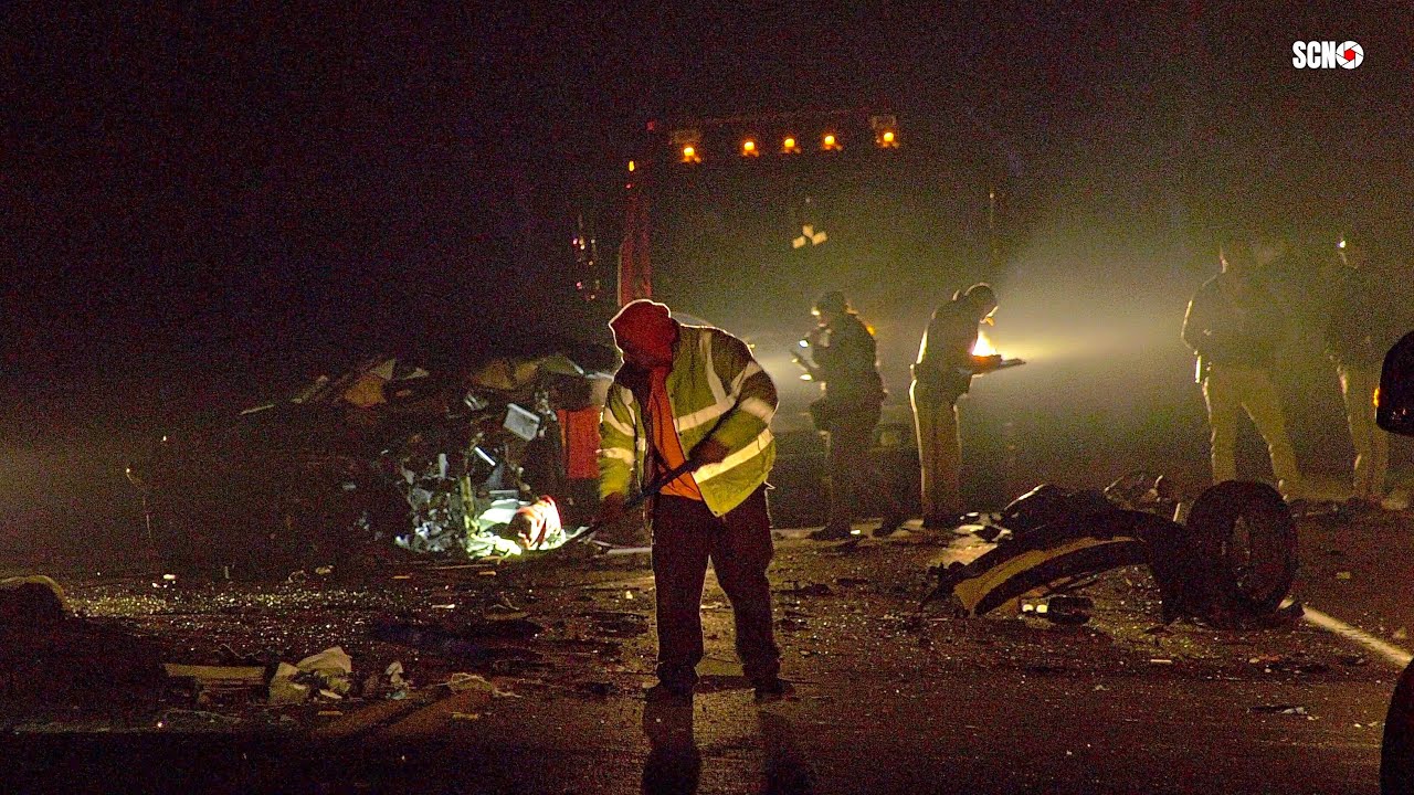 FALLBROOK: VEHICLE SPLIT AFTER HORRIFIC CRASH