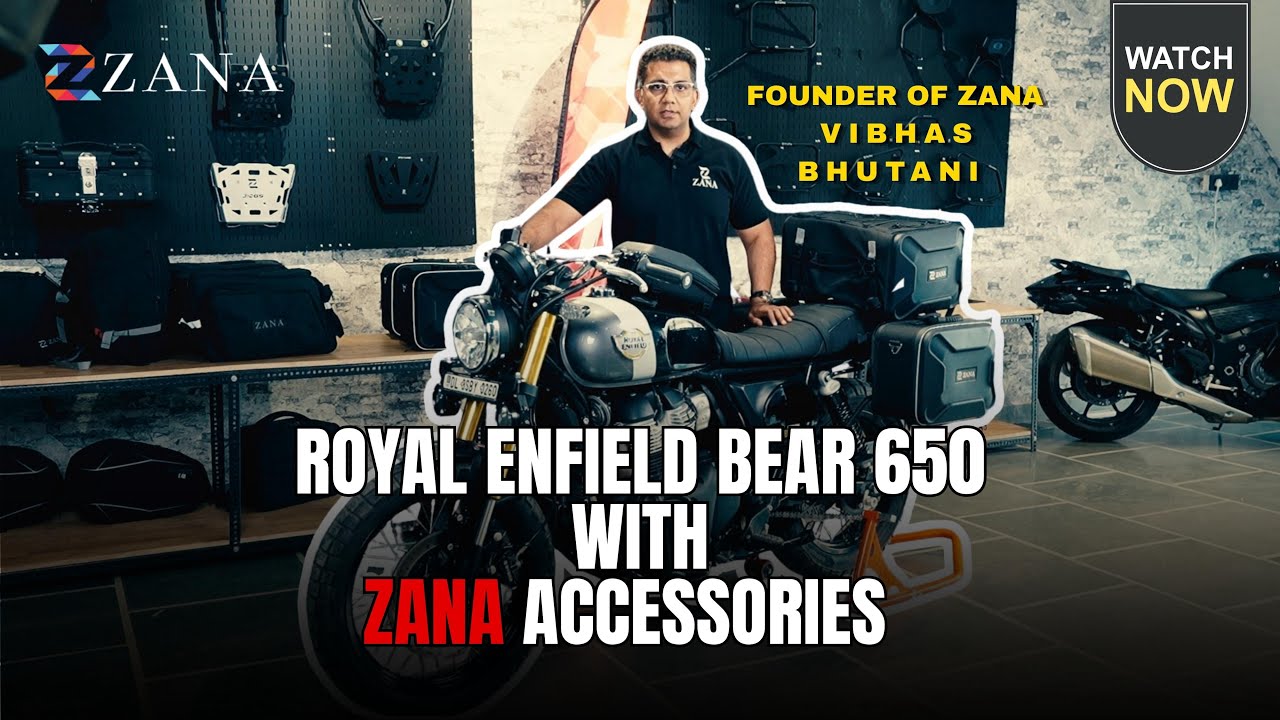 Zana X Royal Enfield Bear 650. Идеальное сочетание.