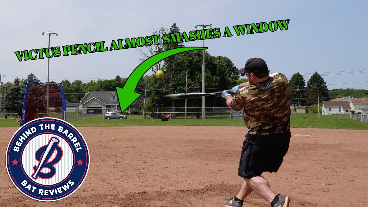 Victus Black Pencil Slowpitch Bat Review 🔥 | Behind the Barrel Bat Reviews