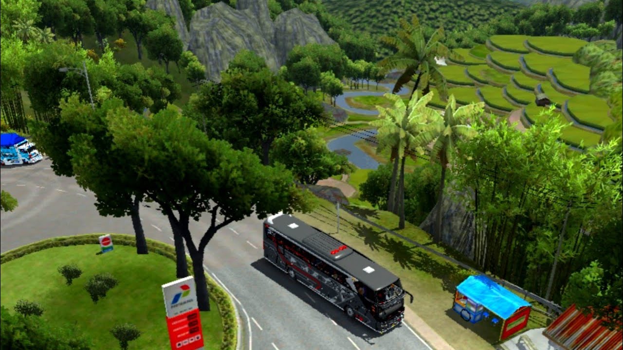 KODENAME GRAFIK BAGUNAN DAN POHON 3D KHUSUS MOD MAP BUSSID V4.5 // BUS SIMULATOR INDONESIA