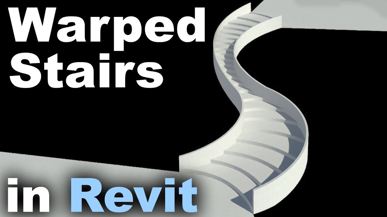 Warped Stairs in Revit Tutorial