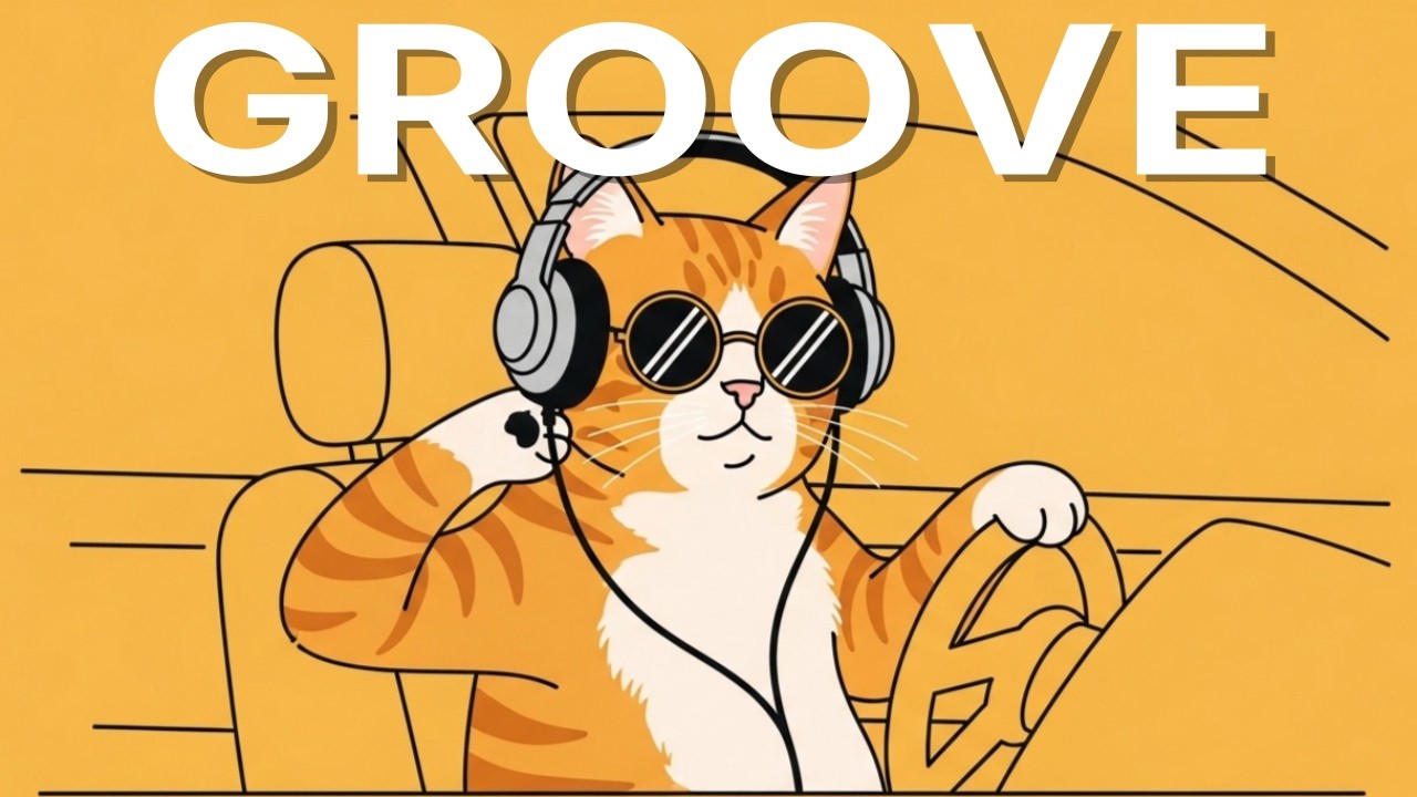 GROOVE POP | laid-back | Vol.9 | Urban Night Drive · Chill · Deep Work · Focus