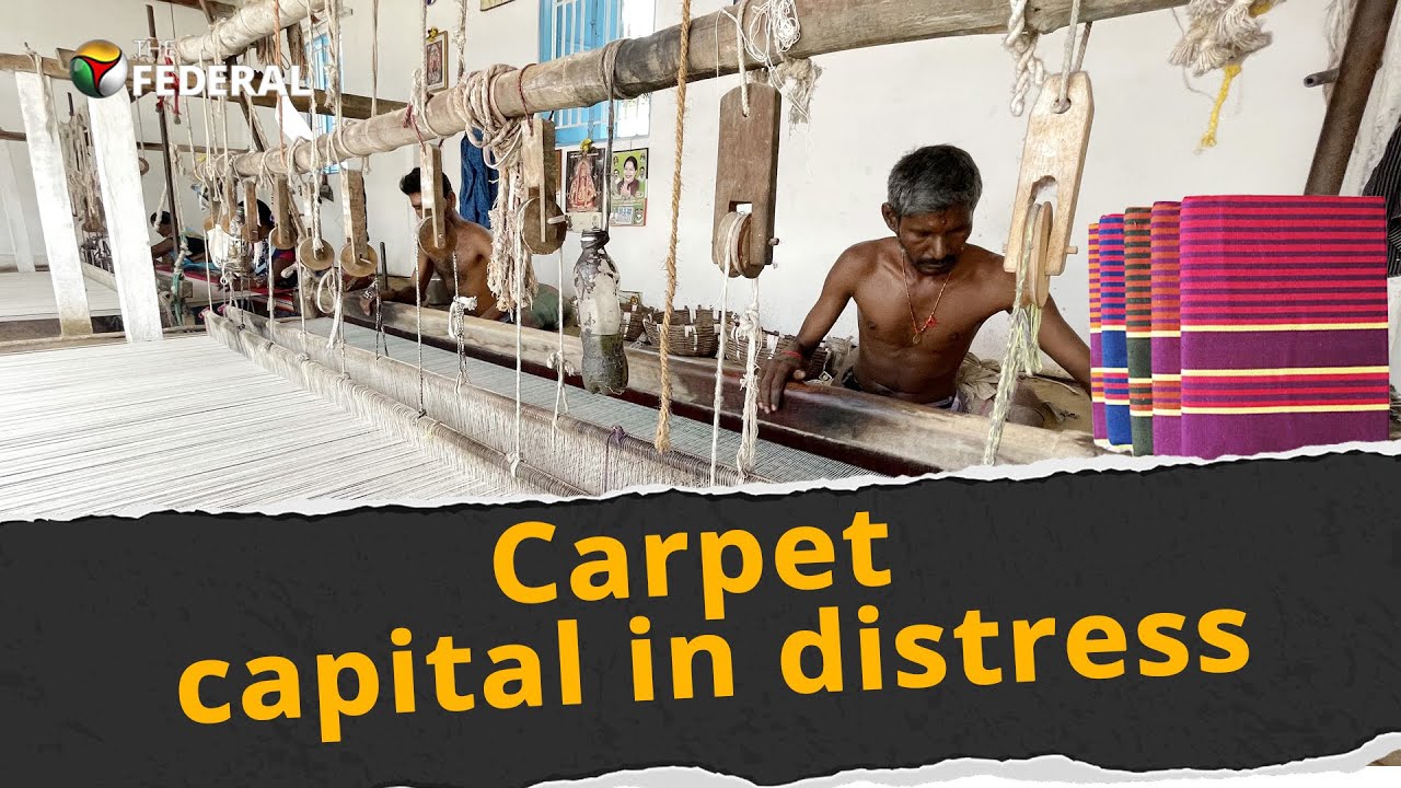 Bhavani Jamakkalam: Weavers struggle as the industry loses sheen