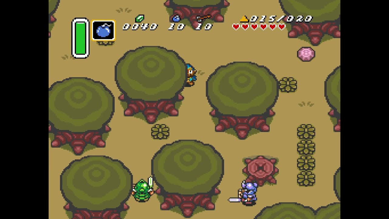 A Link To The Past Randomizer (ALTTPR) - Hard Small Key Shuffle Triforce Hunt