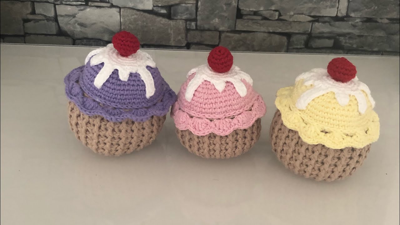 Amigurumi,örgü🧁 🧁Cupcake,kek