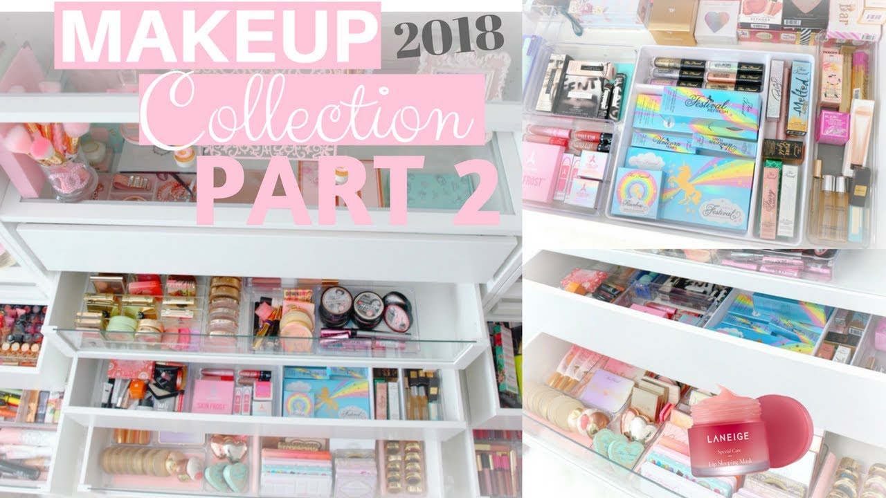 MAKEUP COLLECTION AND STORAGE PART 2!👑💕