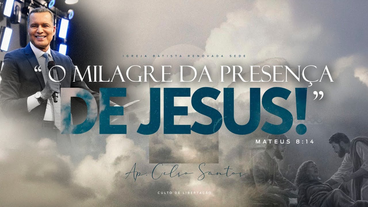 CULTO DE LIBERTAÇÃO | SEXTA-FEIRA |  24.10.2025 - Ap. Celso Santos