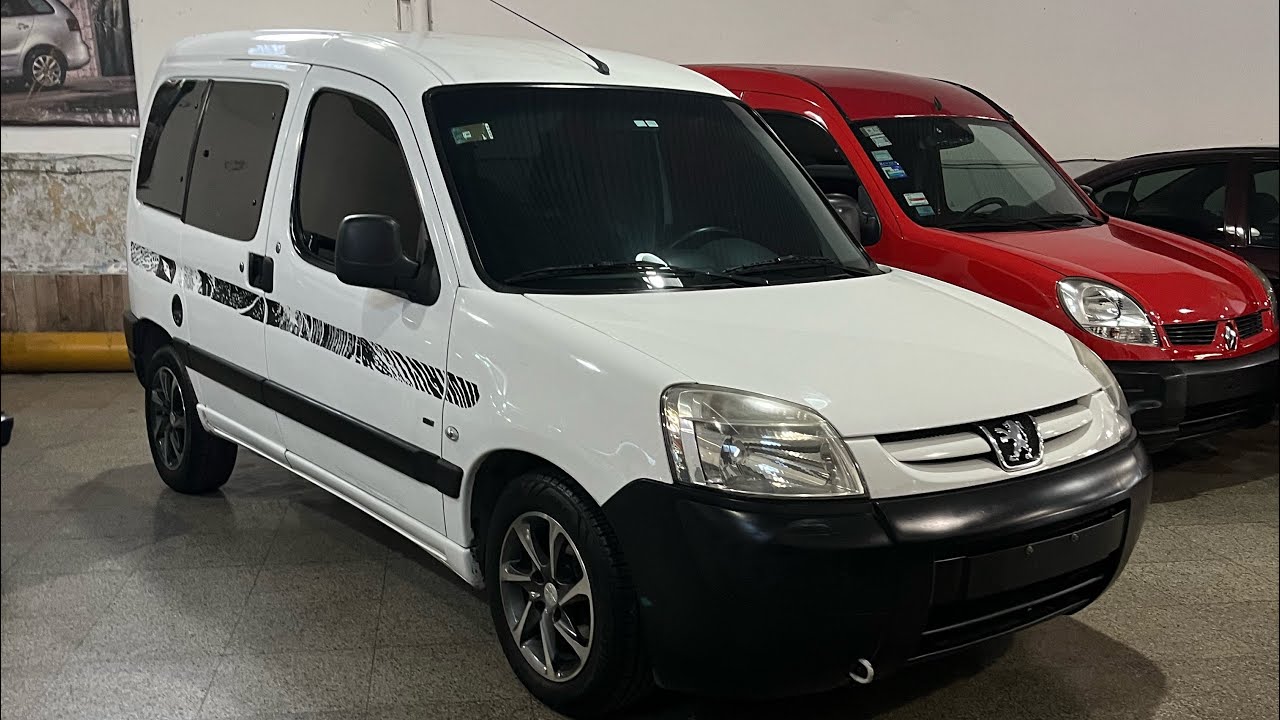 PEUGEOT PARTNER 1.6HDI Furgón Equipado 2012 con Pantalla y Cámara 
