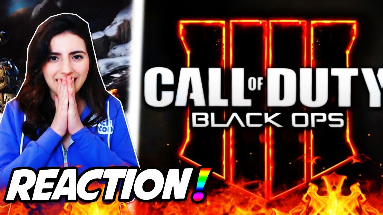 CALL OF DUTY BLACK OPS 4 REVEAL TRAILER REACTION! (COD BO4 MULTIPLAYER, ZOMBIES & BLACKOUT REACTION)
