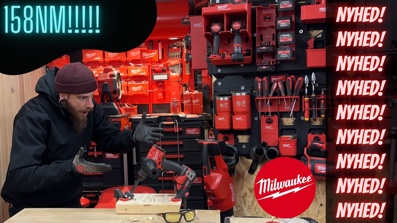 Milwaukee M18 FPD3 | 158NM | Nyhed!