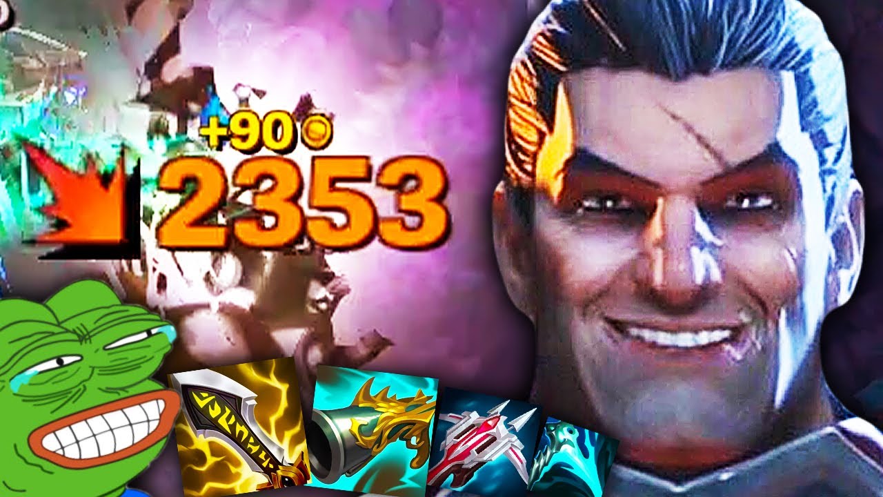 Šílenej 100% Crit Darius 💀🪓