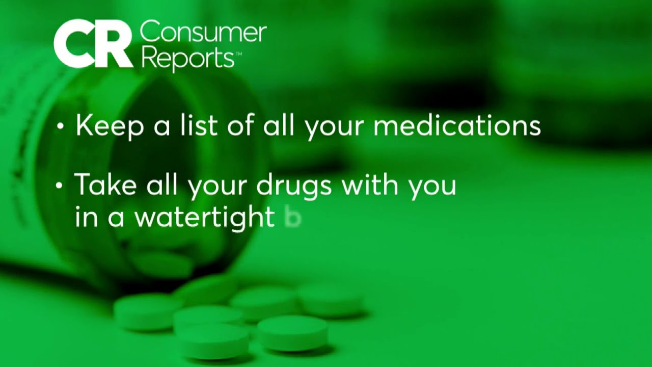 Managing your medication during a disaster